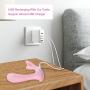 G Spot Mermaid Vibrator, Electric Handheld Sex Toy for Female Adult with Bluetooth Remote Control by Phone, Food Grade Silicone with IP66 Waterproof [Pink]