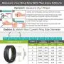 Silicone Wedding Ring/Band Men Women 4 5 Rings Pack- Designed Silicone Rubber Rings - Comfortable Durable Wedding Ring Replacement - Matching Sets - U.S Design Patent