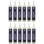 Red Devil RD Pro Construction Grade Siliconized Acrylic Sealant Clear, 10.1 Oz., Case of 12