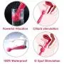 SVAKOM Emma - Rechargeable, Heating Wand Vibrator - Waterproof Dildo - Vibrating Personal Massager - Sex Toys for Men, Women & Couples - Intelligent & Quiet - Red