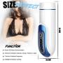 Strong Vibrating Piston Cup Electronic P?`ckēt-P?`ssys USB Charging Realistic Soft Silicone Waterproof M?stürb?t?rs Toys for Men
