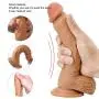 Rzoeox Realistic Silicone Dildo with Suction Cup - 8.5 Inch Lifelike Penis Wireless 10 Meter Remote Control 8 Speed Vibrator Vibrant Adult Sex Toy for Women Masturbation