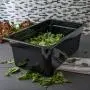 Carlisle 10203B03 StorPlus Full Size Polycarbonate Food Pan, 8" Deep, Black
