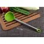 JunbosiKitchenware Silicone Kitchenware 5 Piece Set Stainless Steel Handle Cooking Leaking Nonstick Cookware Set Kitchen Tool