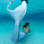 Fin Fun Mermaid Tails for Swimming with Monofin - Kids and Adult Sizes - Limited Edition