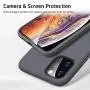 ESR Yippee Color Soft Case for iPhone 11 Pro, Liquid Silicone Rubber Case Cover [Comfortable Grip] [Screen & Camera Protection] [Velvety-Soft Lining] [Shock-Absorbing] for iPhone 11 Pro, Gray