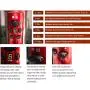 BINZHI Eggbeater Electric Household Mixer 350W High Power Baking Eggbeater Cream Machine Baking Tools - Red Kitchen gadget