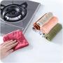 Kitchenware Silicon - Water Absorbent Anti-Grease Kitchen Cleaning Cloth Microfiber Washing Towel Home Magic Wiping Rags for Dishes Kitchenwares - Canoda