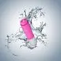 Discreet Pinpoint Massager - Multi Speed Pocket Vibrator - Waterproof - 3 Silicone Attachments - Massage Kit - Sex Toy for Women - Sex Toy for Couples (Pink)
