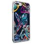 iPhone 7 8 Case,Flexible Soft TPU Cover Shell,Slim Silicone Black Rubber Non-Slip Durable Design Protective Phone Case for iPhone 7 8 -Butterfly