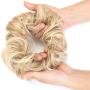 SLLIE Messy Hair Bun Extensions Chignons Hair Hair Scrunchie Scrunchy Updo Hairpiece