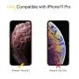 Miracase Liquid Silicone Case Compatible with iPhone 11 Pro 5.8 inch(2019), Gel Rubber Full Body Protection Shockproof Cover Case Drop Protection Case（Pink）