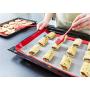 Heat-Resistant Silicone Cooking Utensils Pots Tool Sets Non-stick Cookware Set Baking Tool Kit Kitchenware 10 pcs/Pack (red)