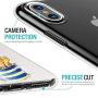 iPhone Xs Max Case, Soft TPU Slim-Fit Flexible Ultra-Thin Clear Case, Full-Body Rugged Bumper Print Kitchenware Case for iPhone Xs Max, Transparent