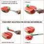 Yueshico Stainless Steel Watermelon Slicer Cutter Knife Corer Fruit Vegetable Tools Kitchen Gadgets with Melon Baller Scoop Extra