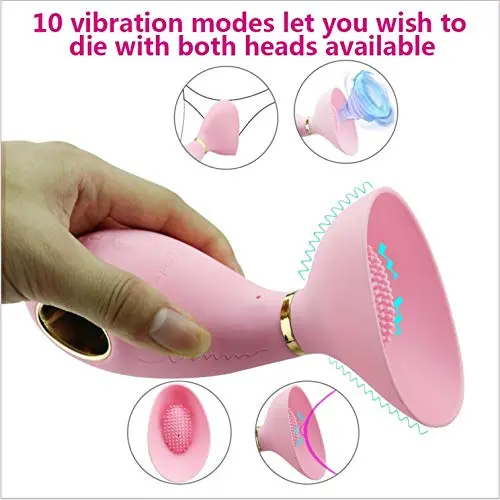 Suntimetime USB Silent Waterproof Vibratór 10 Speed Silicone Sucking Toys suntimetime