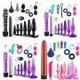 ? Women Men Vibrantor Kit Amal Plug Adult Six Toy Massage Tools Finger Massage Amus Washer