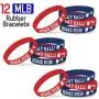 Baseball Party Favors - 12 Stress Squeeze Balls, 12 MLB Rubber Bracelets, 72 Temporary Tattoos, Great for Baseball and MLB Enthusiastic Kids, Birthday Party Supplies and Prizes