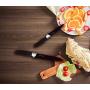 Chef Essential 6 Piece Knife Set With Matching Sheaths, Black