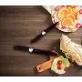Chef Essential 6 Piece Knife Set With Matching Sheaths, Black