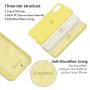 SURPHY Silicone Case for iPhone XR, Slim Liquid Silicone Soft Rubber Protective Phone Case Cover (with Soft Microfiber Lining) Compatible with iPhone XR 6.1", Yellow
