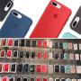 Silicone Phone Case iPhone 8 Plus(5.5 Inch),White Liquid Silicone Gel Rubber Case Soft Microfiber Cloth Lining Cushion (White)