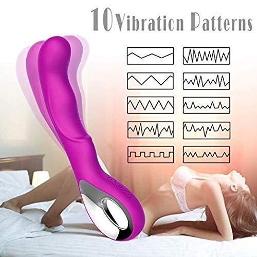 YHOOP 100% Waterproof and Silent 10-Speed Vibrator Female Toys