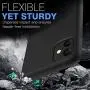 MoKo Compatible with iPhone 11 Case, Shockproof Slim Fit Liquid Silicone Gel Rubber Protective Case Soft Touch Back Cover Fit Apple iPhone 11 6.1 inch 2019 - Black