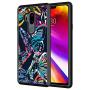 LG G7 ThinQ Case,Flexible Soft TPU Cover Shell,Slim Silicone Black Rubber Non-Slip Durable Design Protective Phone Case for LG G7 ThinQ -Butterfly