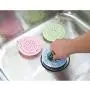 Qinlee Sink Strainer Plug 98mm Kitchen Sink Waste Strainer Plug Silicone Strainer Plug for Kitchen/Bathroom(Green)