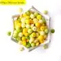 100pcs Silicone Teether Beads Food Grade Beige Series Nursing Accessories Yellow Series DIY Necklace/Bracelet Baby Pacifier Chain Jewelry Teething Toys Infant Gifts