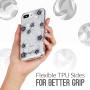 EMERGE FLORAL iPhone 8 Plus / iPhone 7 Plus Flower Cell Phone Case - White Flower Print