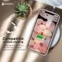 SURPHY Silicone Case Compatible with iPhone 11 Pro Max Case 6.5 inch, Liquid Silicone Full Body Thickening Design Phone Case (with Microfiber Lining) for iPhone 11 Pro Max 6.5 2019, Pink
