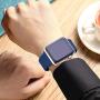 IYOU Sport Band Compatible with Watch Band 38MM 42MM 40MM 44MM, Soft Silicone Replacement Sport Strap Compatible with 2019 Watch Series 5 2018 Watch Series 4/3/2/1