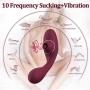 Powerful Vibrate Sucking Oral Tongue Simulator, 10 Speed Clitorial Sucking Toy for Women Adullt Toys with Multi Vibration - Medical Silicone,USB Rechargeable Toys