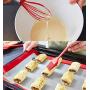 Silicone Kitchenware Set of 10 Cooking Tools Nonstick Cookware Set, Cooking Gadget, Turner, Egg Beater, blue