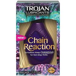 Trojan Chain Reaction Personal Lubricant, 2.7 Fluid Ounce