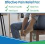 ViveSole Silicone Gel Heel Cups (3 Pairs) - Shoe Pads for Pain Relief, Plantar Fasciitis, Achilles and Bone Spurs - Insert Support Cushion - US Womens (4.5-8.5)
