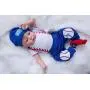 iCradle Real Life 22inch 55cm Reborn Baby Doll Soft Silicone Baby Boy Doll Toy for Ages 3+