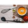 Prime Products - Kitchen Utensil Set - Professional 10 Piece Black Cooking Utensils - Nonstick Silicone And Heat Resistant Kitchenware