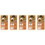 Gorilla 100 Percent Silicone Sealant Caulk, 2.8 ounce Squeeze Tube, Clear, (5 Pack)