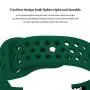 Hanlesi Bands Compatible with Fitbit Charge 2, Soft Silicone Breathable Fashion Sport Strap for Fit bit Charge2 Replacement Original Accessory