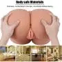 LuYi-Ww Realistic G-Cup Breasts Masturbators Love Doll for Men, Real Pussy Masturbator with Lifelike Huge Breast Vagina and Anal, Masturbating Man Silicone Erotic Sex Toys