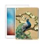 GinHo Customized Protective Cover iPad Air 2 Beautiful Peacock with Slim Soft Durable TPU Ultra-Clear Silicone UV Printing Case