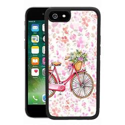 iPhone 6s 6 Case,Flexible Soft TPU Cover Shell,Slim Silicone Black Rubber Non-Slip Durable Design Protective Phone Case for iPhone 6s 6 -Bicycle