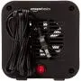 AmazonBasics 500-Watt Ceramic Small Space Personal Mini Heater - Black