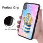 iPhone Xs Max Case,Flexible Soft TPU Cover Shell,Slim Silicone Black Rubber Non-Slip Durable Design Protective Phone Case for iPhone Xs Max -Kitchenware