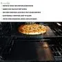 Stove Burner Covers 6 PCs + Oven liner (Grill Mat) + Grill Mesh Mat by KitchenA2Z | Non-stick Premium Heavy Duty |Triple thickness 0.3mm|Reusable|Dishwasher safe|Size adjustable|BPA FREE|FDA approved