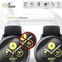 IQ Shield Screen Protector Compatible with Samsung Galaxy Watch Active (Galaxy Watch Active2 40mm) (6-Pack) Anti-Bubble Clear Film