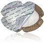 MedVance TM Silicone - Bordered Silicone Adhesive Foam Dressing, Back/Shoulder/Thigh/Abdomen, 6&quotX8" (4.4&quotx6.4" Pad), Box of 5 dressings